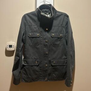 J. Crew Green Field Jacket- Size M